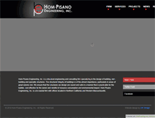 Tablet Screenshot of hompisano.com
